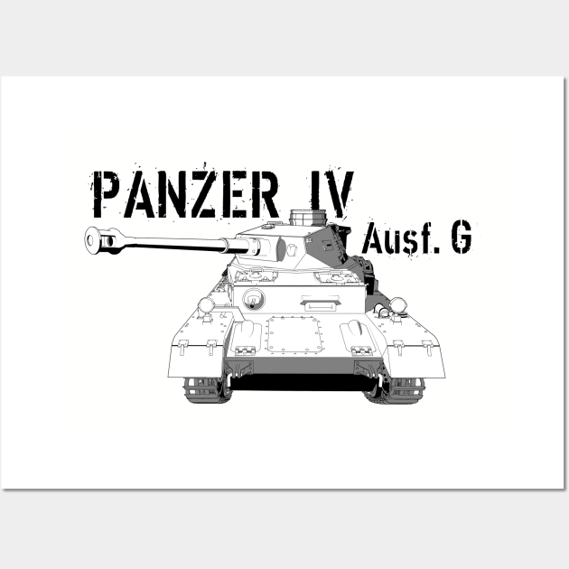 Panzer IV Wall Art by sofilein